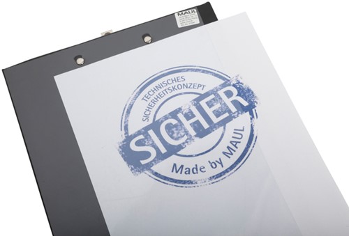 Klembord MAUL A4 staand insteektas PVC zwart 1 Stuk-3