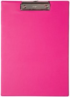 Klembord MAUL A4 staand PVC neon roze 1 Stuk