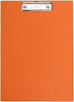 Klembord MAUL A4 staand PVC neon oranje 1 Stuk