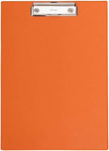 Klembord MAUL A4 staand PVC neon oranje 1 Stuk