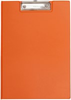 Klembordmap MAUL A4 staand penlus PVC neon oranje 1 Stuk