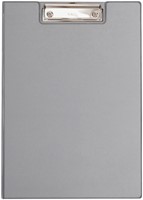 Klembordmap MAUL A4 staand penlus PVC zilvergrijs 1 Stuk