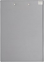 Klembordmap MAUL A4 staand penlus PVC zilvergrijs 1 Stuk-2