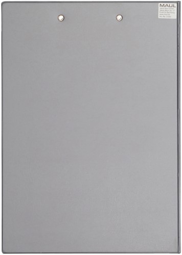 Klembordmap MAUL A4 staand penlus PVC zilvergrijs 1 Stuk-2
