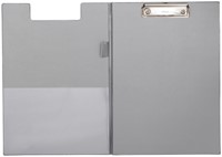 Klembordmap MAUL A4 staand penlus PVC zilvergrijs 1 Stuk-3