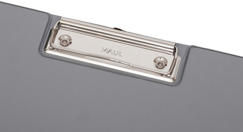 Klembordmap MAUL A4 staand penlus PVC zilvergrijs 1 Stuk-2