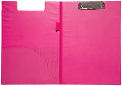 Klembordmap MAUL A4 staand penlus PVC neon roze 1 Stuk