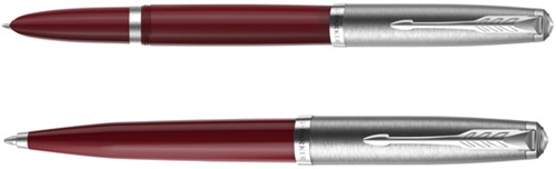 Balpen Parker 51 CT M bordeaux 1 Stuk-3