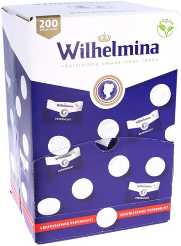Pepermunt Wilhelmina doos 200 stuks 200 Stuk