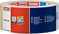 Afplaktape tesa Professional 4323 50mmx50m creme 1 Rol