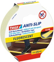 Anti-slip tape tesa 5mx25mm fluoriserend 1 Rol