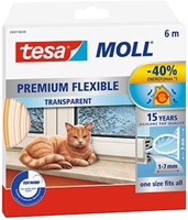 Tochtstrip tesamoll Premium Flexible 6mx9mm tr 1 Stuk