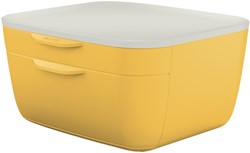 Ladenblok Leitz Cosy 2 laden geel 1 Stuk
