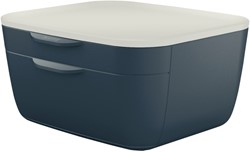 Ladenblok Leitz Cosy 2 laden grijs 1 Stuk