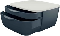 Ladenblok Leitz Cosy 2 laden grijs 1 Stuk-3