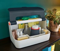 OPBERGBOX LEITZ COZY DRAAGBAAR GRIJS 1 Stuk-5