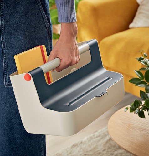 OPBERGBOX LEITZ COZY DRAAGBAAR GRIJS 1 Stuk-6