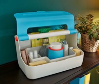 OPBERGBOX LEITZ COZY DRAAGBAAR BLAUW 1 Stuk-5