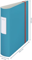 Ordner Leitz Cosy Active 180° 82mm PP A4 sereen bl 1 Stuk-2