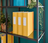 Ordner Leitz Cosy Active 180° 82mm PP A4 warm geel 1 Stuk-1