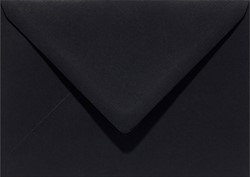 Envelop Papicolor EA5 156x220mm ravenzwart pak à 6 stuks