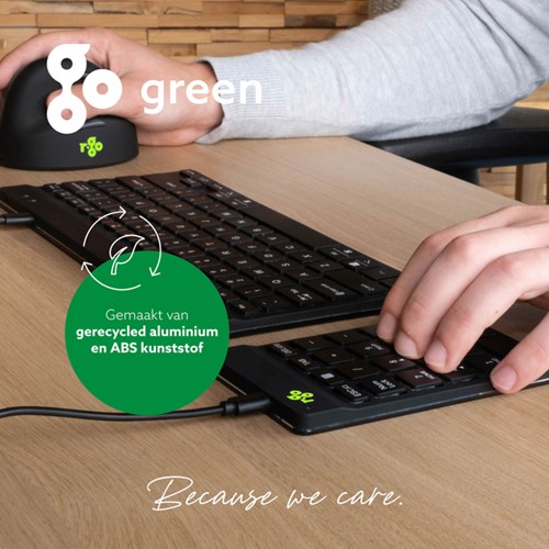 Toetsenbord R-Go Ergonomisch Numpad Break Draad 1 Stuk-3