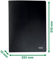 Showmap Leitz Recycle A4 20-tassen PP zwart 1 Stuk-3