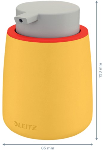 Handzeepdispenser Leitz cosy 300ml geel 1 Stuk-2
