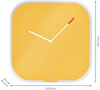 WANDKLOK LEITZ COSY GLAS GEEL 1 Stuk-3