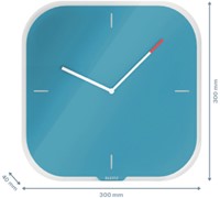 WANDKLOK LEITZ COSY GLAS BLAUW 1 Stuk-3