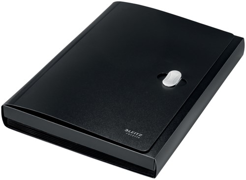 Projectmap Leitz Recycle A4 5-vaks PP zwart 1 Stuk-2