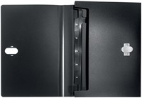 Projectmap Leitz Recycle A4 5-vaks PP zwart 1 Stuk-1