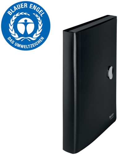 Projectmap Leitz Recycle A4 5-vaks PP zwart-4