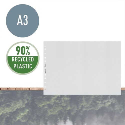 Showtas Leitz Recycle PP A3 transparant 25 Stuk-2