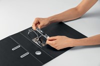 Ordner Leitz Recycle 180° 80mm karton A4 zwart 1 Stuk-1