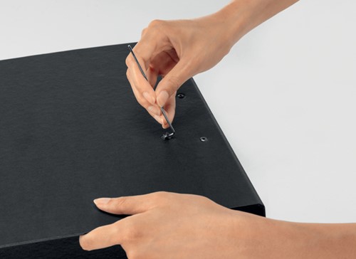 Ordner Leitz Recycle 180° 80mm karton A4 zwart 1 Stuk-4