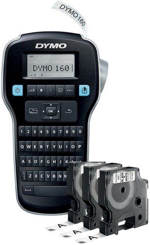 Labelprinter Dymo LabelManager 160 qwerty 12mm pak 1 Stuk-1