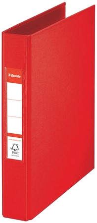 Ringband Ess VIVIDA A5 2-rings O-mech 25mm rood 1 Stuk