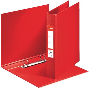 Ringband Ess VIVIDA A5 2-rings O-mech 25mm rood 1 Stuk-2