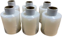 Wikkelfolie IEZZY 100mmx250m 20mu transparant 1 Rol