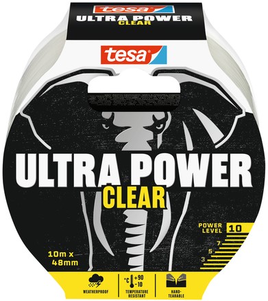 Reparatietape tesa Ultra Power Clear 10mx48mm tr 1 Rol
