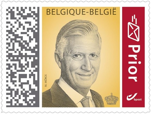 Postzegel Belgie prior zelfklevend 50st 50 Stuk