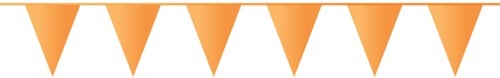 Vlaggenlijn oranje PE 10 m