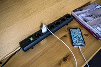 Stekkerdoos Brennenstuhl Comfort Plus 6vdig 2m zw 1 Stuk-2