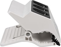 Stekkerdoos Brennenstuhl bureau klembaar 3 voudig 3 meter grijs/wit-1