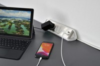 Stekkerdoos Brennenstuhl Estilo 4vdig USB 2m wit 1 Stuk-6