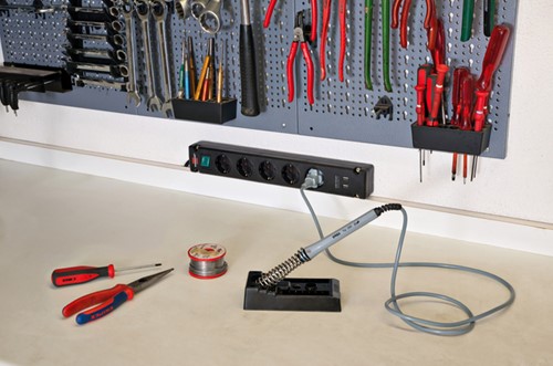 Stekkerdoos Brennenstuhl Bremounta 5vdig 3m zwart 1 Stuk-2