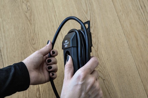 Stekkerdoos Brennenstuhl Prem 4vdig 1.8m zwart 1 Stuk-1