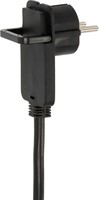 Stekkerdoos Brennenstuhl Comfort Plus 4vdg incl platte stekker 2m zw-4
