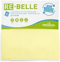 Microvezeldoek Re-belle 40x40cm geel 5 Stuk